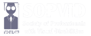 SOPVID(Society of Profressionals with Visual Disabilities) Logo